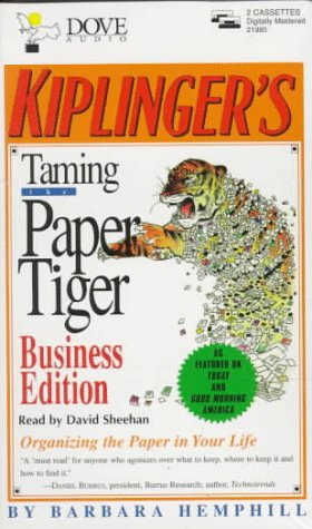 Book cover for Kiplinger's Taming the Paper Tiger