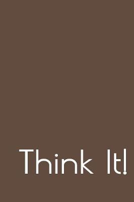 Book cover for Think It!