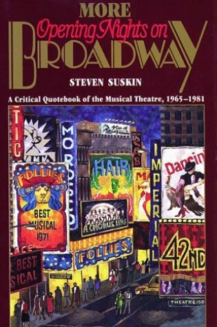 Cover of More Opening Nights on Broadway