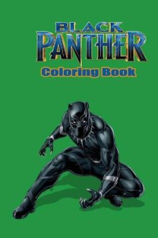 Cover of Black Panther Coloring Book