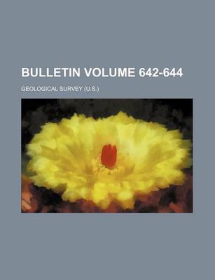 Book cover for Bulletin Volume 642-644