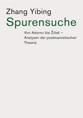 Book cover for Spurensuche: Von Adorno Bis Zizek