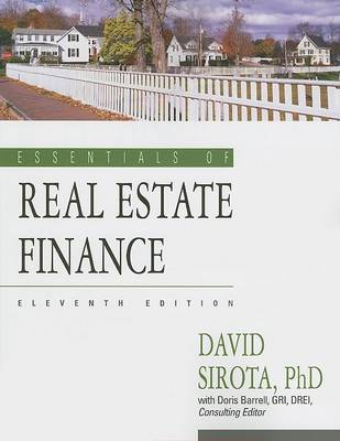 Cover of Essentials of Real Estate Finance