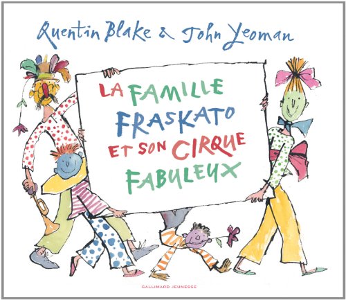 Book cover for La famille Fraskato et son cirque fabuleux