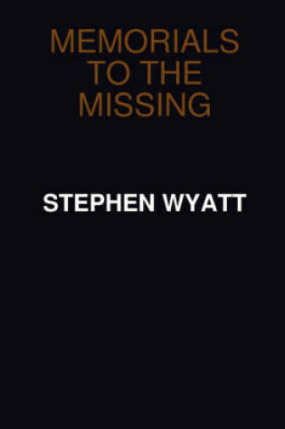 Cover of Memorials to the Missing