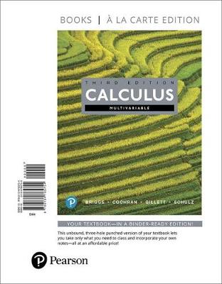 Book cover for Multivariable Calculus, Books a la Carte Edition