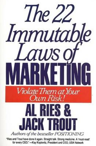 Cover of 22 Immutable Laws of Marketing