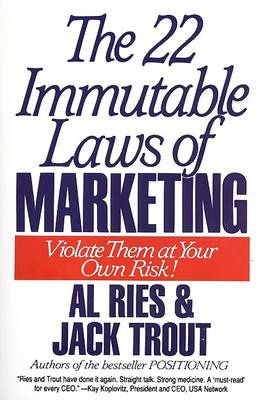 Book cover for 22 Immutable Laws of Marketing