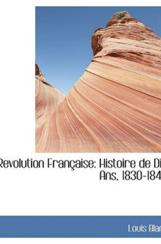 Cover of Revolution Fran Aise