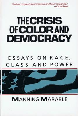 Book cover for Crisis of Colour and Democracy
