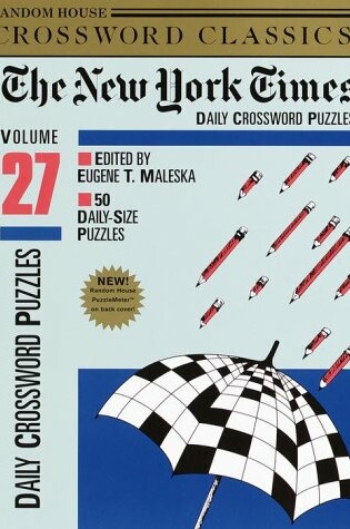 Cover of New York Times Daily Crossword 27