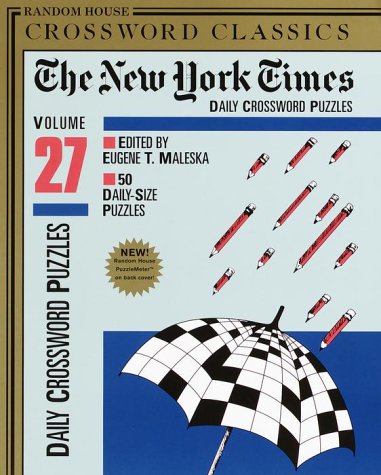 Book cover for New York Times Daily Crossword 27