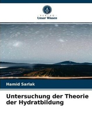 Cover of Untersuchung der Theorie der Hydratbildung