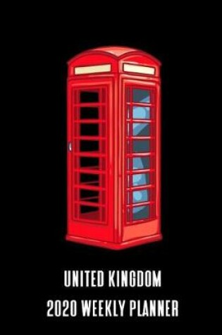 Cover of United Kingdom 2020 Weekly Planner