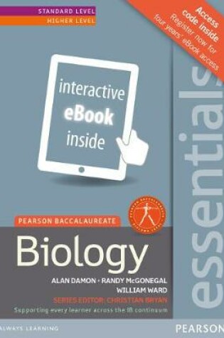 Cover of Pearson Baccalaureate Essentials: Biology standalone etext