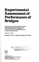 Cover of Experimental Assessment of Performance of Bridges