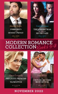 Book cover for Modern Romance November 2022 Books 5-8