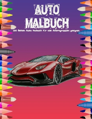 Book cover for Auto Malbuch