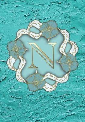 Book cover for N Monogram Notebook