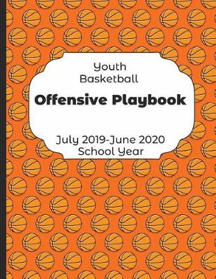 Book cover for Youth Basketball Offensive Playbook July 2019 - June 2020 School Year