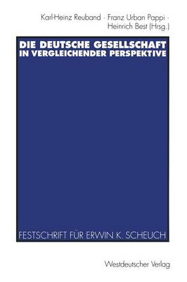 Book cover for Die deutsche Gesellschaft in vergleichender Perspektive