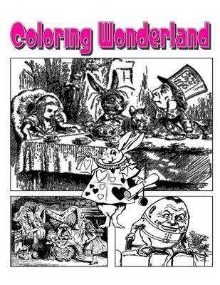 Book cover for Coloring Wonderland Coloring Book