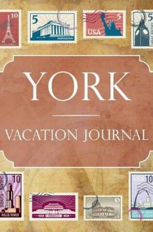 Cover of York Vacation Journal