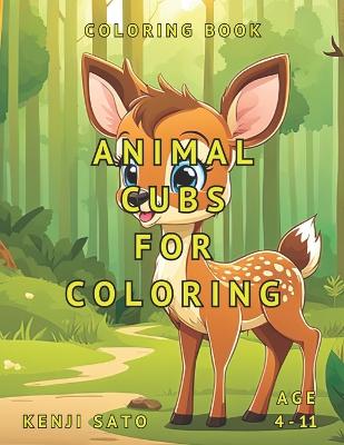 Book cover for Animal Cubs For Coloring