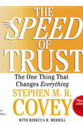 Cover of The SPEED of Trust