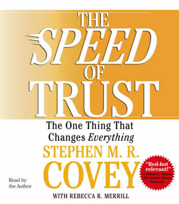 Book cover for The SPEED of Trust