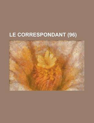 Book cover for Le Correspondant (96)