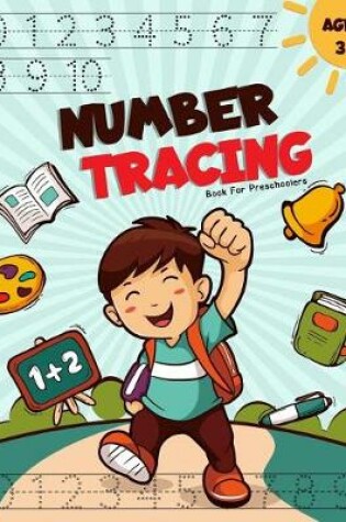 Cover of Number Tracing Book for Preschoolers