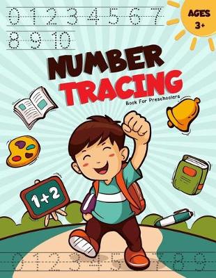 Book cover for Number Tracing Book for Preschoolers