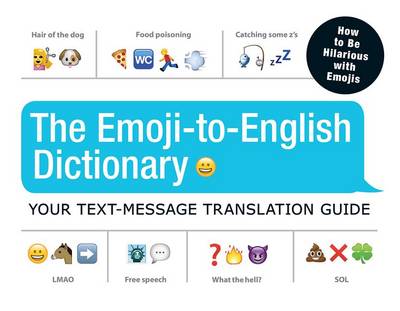 Book cover for The Emoji-To-English Dictionary