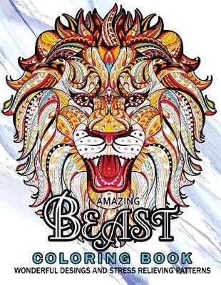 Book cover for Amazing Beast Coloring Book