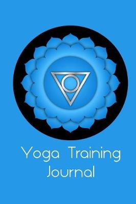 Book cover for Yoga Training Journal Throat Chakra