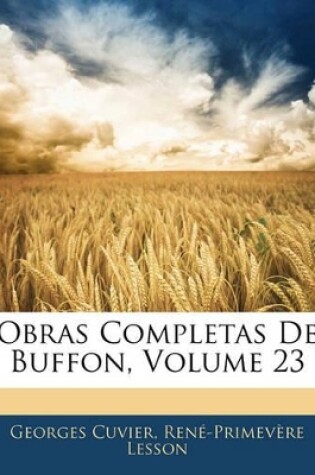 Cover of Obras Completas De Buffon, Volume 23