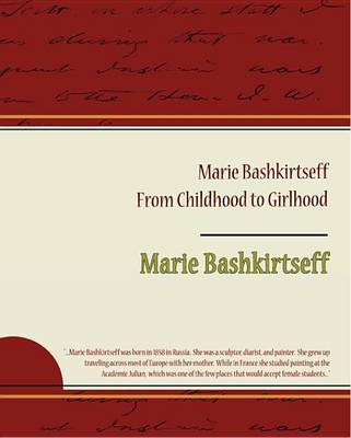 Book cover for Marie Bashkirtseff (eBook)