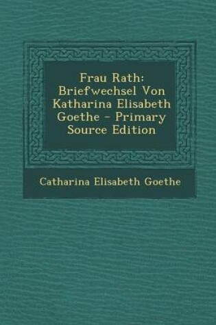 Cover of Frau Rath