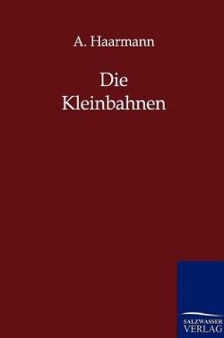 Cover of Die Kleinbahnen