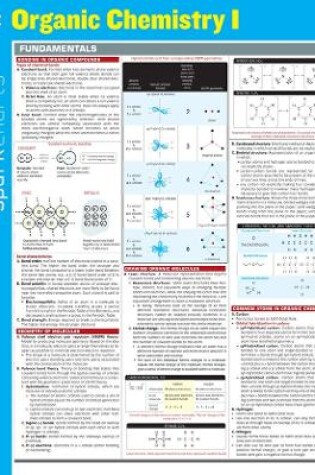 Cover of Organic Chemistry I SparkCharts