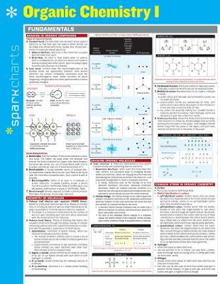 Book cover for Organic Chemistry I SparkCharts