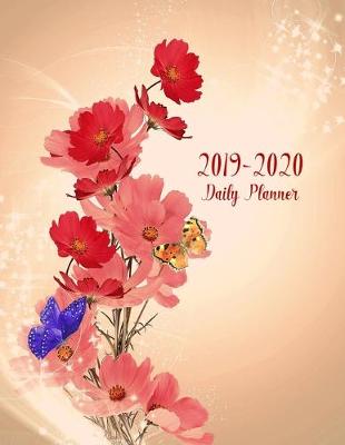 Book cover for 2019 2020 15 Months Floral Flowers Daily Planner