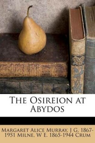 Cover of The Osireion at Abydos