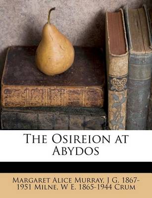 Book cover for The Osireion at Abydos