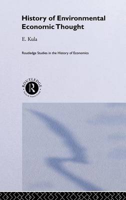 Cover of History of Environmental Economic Thought