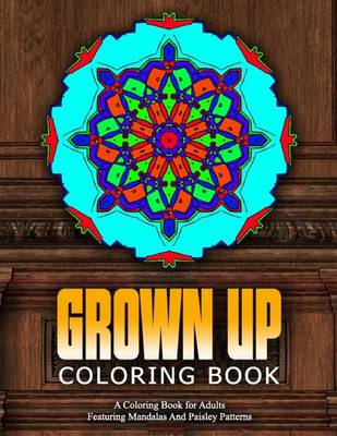 Book cover for GROWN UP COLORING BOOK - Vol.18