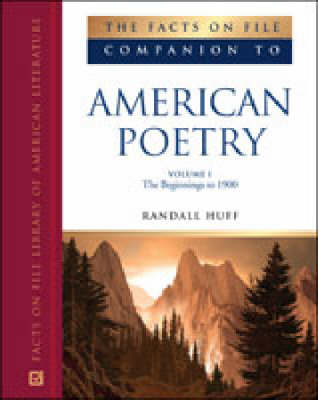 Cover of The Facts on File Companion to American Poetry