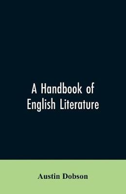 Book cover for A handbook of English literature