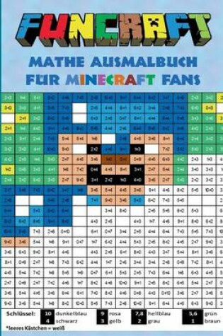 Cover of Funcraft - Mathe Ausmalbuch Fur Minecraft Fans